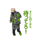 チューリップ人間さん（個別スタンプ：3）