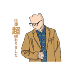 チューリップ人間さん（個別スタンプ：9）