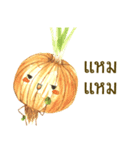 Onion and his veggie's friends（個別スタンプ：11）