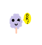 coloful cotton candys（個別スタンプ：3）
