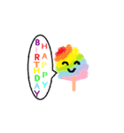 coloful cotton candys（個別スタンプ：16）