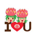 Lotus Couple（個別スタンプ：2）