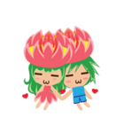 Lotus Couple（個別スタンプ：9）