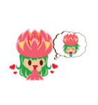 Lotus Couple（個別スタンプ：10）