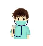 Medical Student (2nd)（個別スタンプ：9）