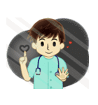 Medical Student (2nd)（個別スタンプ：12）