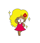 Sunny Kitty Wigs ！（個別スタンプ：11）
