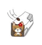 Sunny Kitty Wigs ！（個別スタンプ：28）