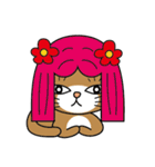 Sunny Kitty Wigs ！（個別スタンプ：39）