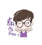 Mr.Violet Man（個別スタンプ：2）