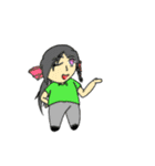 President Chain Store Girl（個別スタンプ：1）
