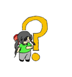 President Chain Store Girl（個別スタンプ：8）