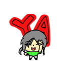 President Chain Store Girl（個別スタンプ：9）