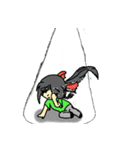 President Chain Store Girl（個別スタンプ：11）