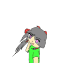 President Chain Store Girl（個別スタンプ：14）