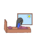 President Chain Store Girl（個別スタンプ：20）