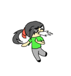 President Chain Store Girl（個別スタンプ：27）