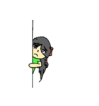 President Chain Store Girl（個別スタンプ：29）