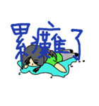 President Chain Store Girl（個別スタンプ：40）