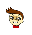 johny is happy（個別スタンプ：14）