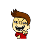 johny is happy（個別スタンプ：21）