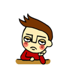 johny is happy（個別スタンプ：26）