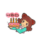 CottonCandy says Hi（個別スタンプ：34）