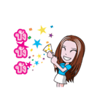 Ms.Luk Kade the Gorgeous and Mr.Es-tay（個別スタンプ：32）