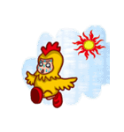 Shang Ai wear rooster clothing（個別スタンプ：28）