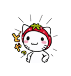 のんほいイチゴにゃん（個別スタンプ：5）
