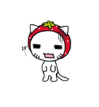 のんほいイチゴにゃん（個別スタンプ：6）