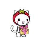 のんほいイチゴにゃん（個別スタンプ：14）