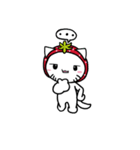 のんほいイチゴにゃん（個別スタンプ：15）