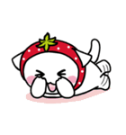 のんほいイチゴにゃん（個別スタンプ：16）