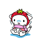 のんほいイチゴにゃん（個別スタンプ：20）