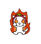 のんほいイチゴにゃん（個別スタンプ：24）