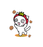 のんほいイチゴにゃん（個別スタンプ：28）