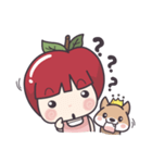 Winnie ＆ Princess Apple（個別スタンプ：1）