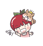 Winnie ＆ Princess Apple（個別スタンプ：5）