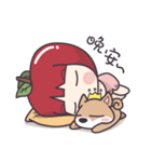 Winnie ＆ Princess Apple（個別スタンプ：12）