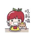 Winnie ＆ Princess Apple（個別スタンプ：15）