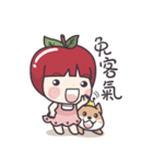 Winnie ＆ Princess Apple（個別スタンプ：23）