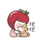 Winnie ＆ Princess Apple（個別スタンプ：36）