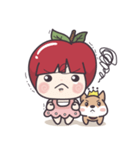 Winnie ＆ Princess Apple（個別スタンプ：37）