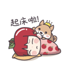 Winnie ＆ Princess Apple（個別スタンプ：40）