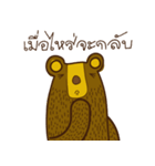 The wayward bear（個別スタンプ：31）