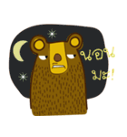 The wayward bear（個別スタンプ：34）