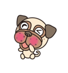 Love Pug World（個別スタンプ：7）