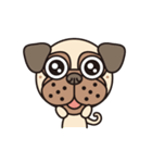 Love Pug World（個別スタンプ：8）