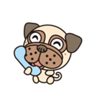 Love Pug World（個別スタンプ：16）